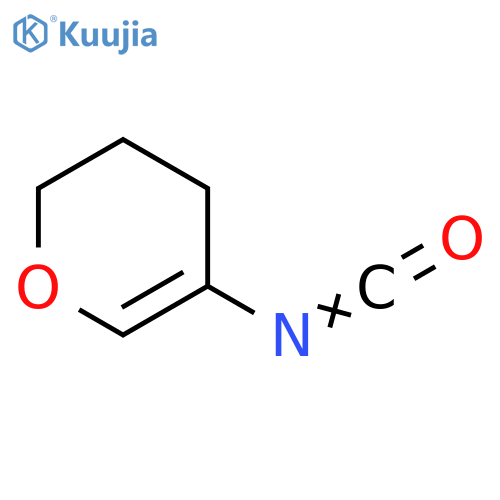 5-isocyanato-3,4-dihydro-2H-pyran structure