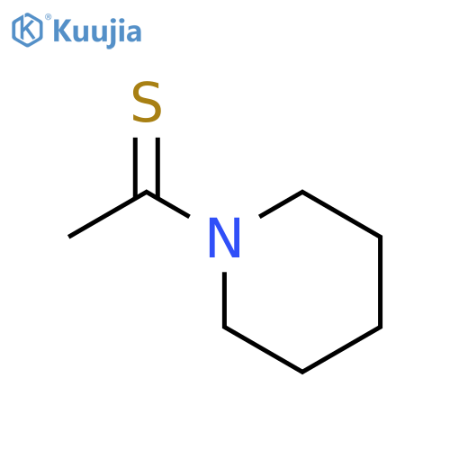 1-(THIOACETYL)PIPERIDINE structure