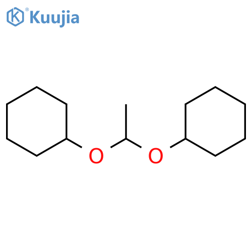 Cyclohexane, 1,1'-[ethylidenebis(oxy)]bis- structure