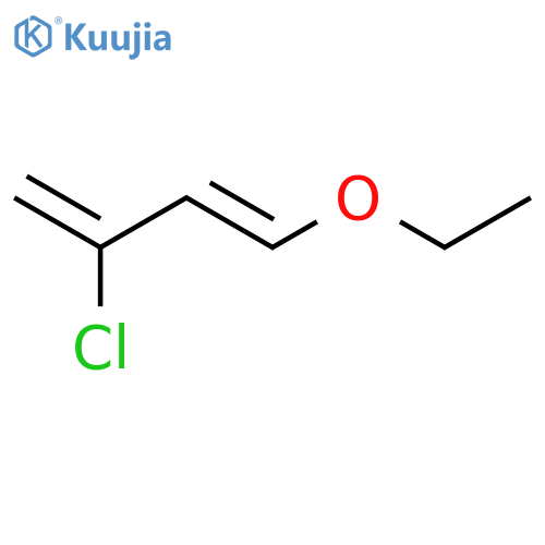 1,3-Butadiene, 3-chloro-1-ethoxy- structure