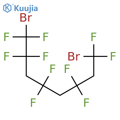 Octane, 1,8-dibromo-1,1,2,2,4,4,6,6,8,8-decafluoro- structure