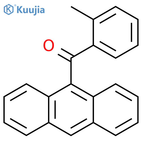 Methanone, 9-anthracenyl(2-methylphenyl)- structure