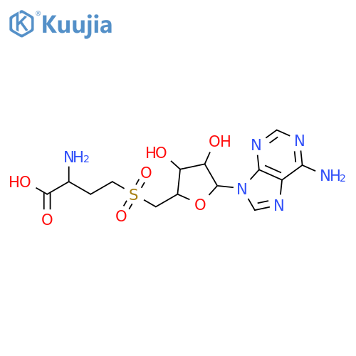 Adenosine, 5'-[(3-amino-3-carboxypropyl)sulfonyl]-5'-deoxy-, (S)- structure