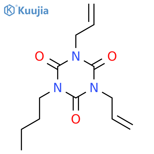 1,3,5-TRIAZINE-2,4,6(1H,3H,5H)-TRIONE, 1-BUTYL-3,5-DI-2-PROPENYL- structure