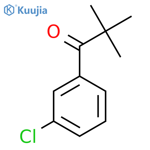 3'-Chloro-2,2-dimethylpropiophenone structure