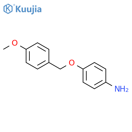 4-(4-Methoxyphenyl)methoxyaniline structure