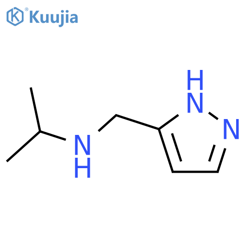 1H-Pyrazole-3-methanamine, N-(1-methylethyl)- structure