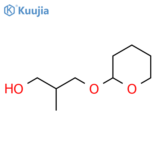 1-Propanol, 2-methyl-3-[(tetrahydro-2H-pyran-2-yl)oxy]- structure