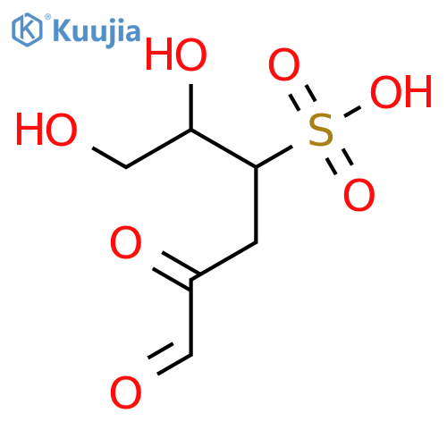 Hexos-2-ulose, 3,4-dideoxy-4-sulfo- structure