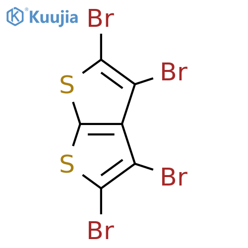 Thieno[2,3-b]thiophene,2,3,4,5-tetrabromo- structure