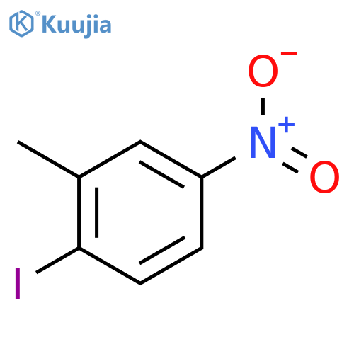 1-Iodo-2-methyl-4-nitrobenzene structure