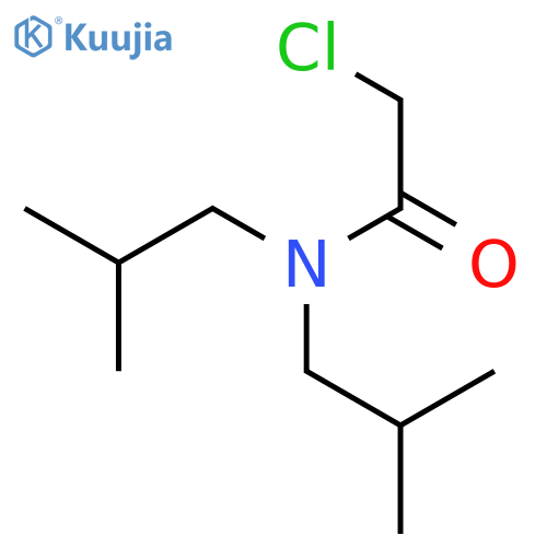 2-Chloro-N,N-diisobutylacetamide structure