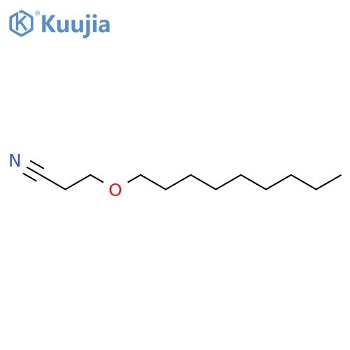 Propanenitrile,3-(nonyloxy)- structure
