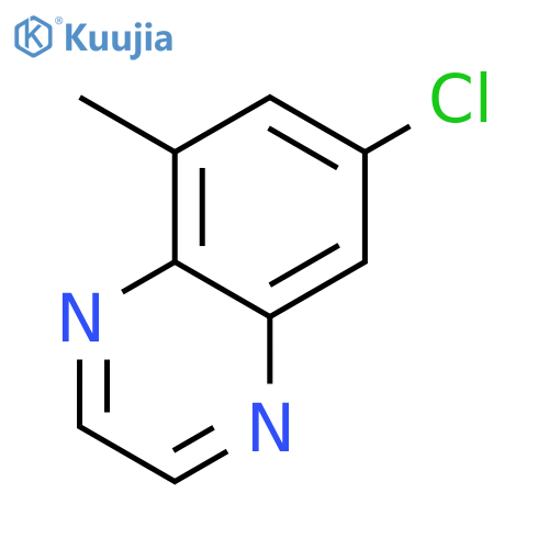 7-Chloro-5-methylquinoxaline structure