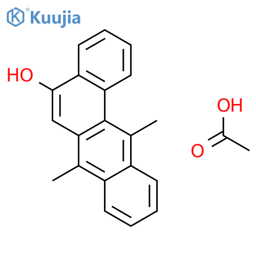 Benz[a]anthracen-5-ol, 7,12-dimethyl-, acetate structure