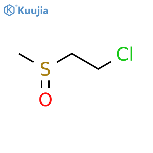 1-chloro-2-methanesulfinylethane structure