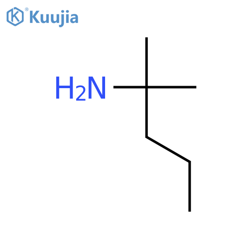 2-methylpentan-2-amine structure