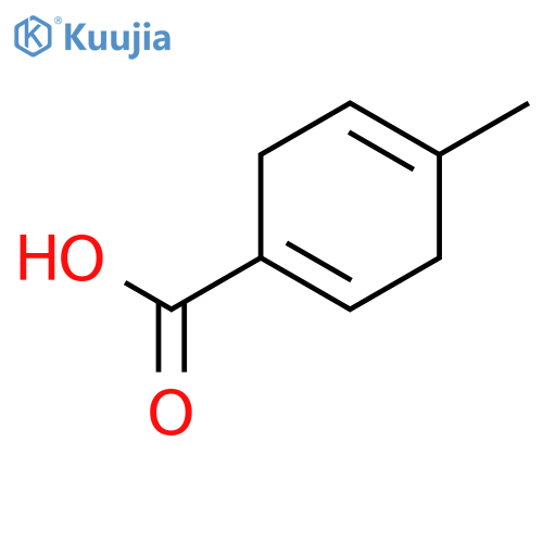 1,4-Cyclohexadiene-1-carboxylic acid, 4-methyl- structure