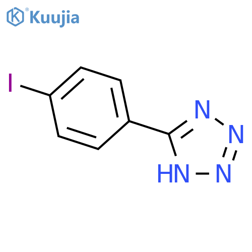 5-(4-Iodophenyl)-1H-tetrazole structure
