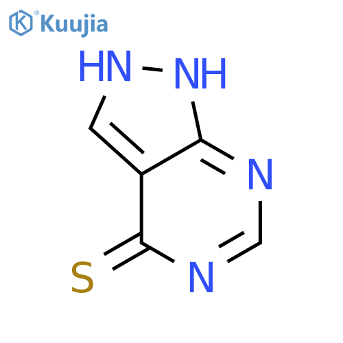 1H-pyrazolo3,4-dpyrimidine-4-thiol structure