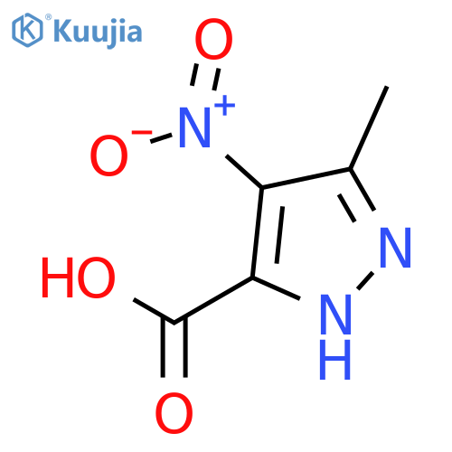 5-Methyl-4-nitro-1H-pyrazole-3-carboxylic Acid structure