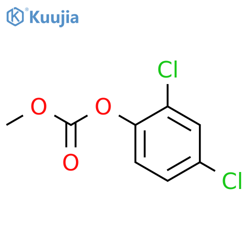 Carbonic acid,2,4-dichlorophenyl methyl ester structure