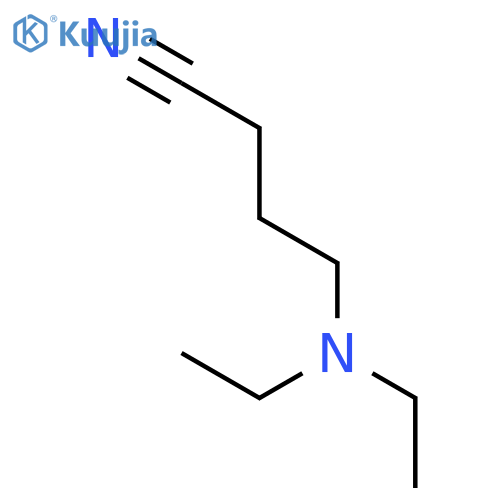 Butanenitrile,4-(diethylamino)- structure