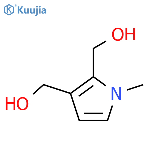1H-Pyrrole-2,3-dimethanol,1-methyl- structure