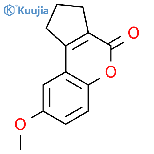 8-Methoxy-2,3-dihydrocyclopenta[c]chromen-4(1H)-one structure