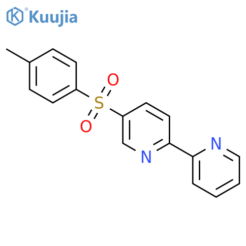 2,2'-Bipyridine, 5-[(4-methylphenyl)sulfonyl]- structure