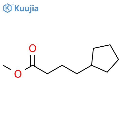 Cyclopentanebutanoic acid, methyl ester structure