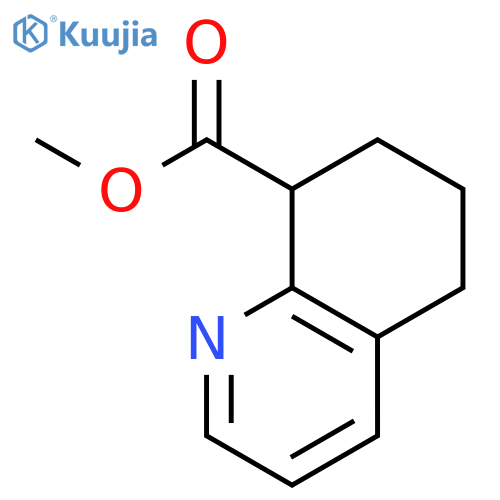 8-Quinolinecarboxylic acid, 5,6,7,8-tetrahydro-, methyl ester structure