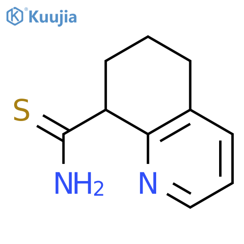 5,6,7,8-tetrahydroquinoline-8-carbothioamide structure