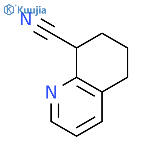 5,6,7,8-tetrahydroquinoline-8-carbonitrile structure