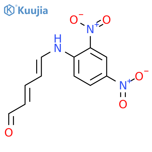 (2z,4z)-5-(2,4-dinitroanilino)penta-2,4-dienal structure