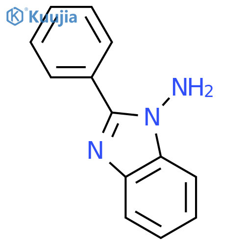 2-phenylbenzimidazol-1-amine structure