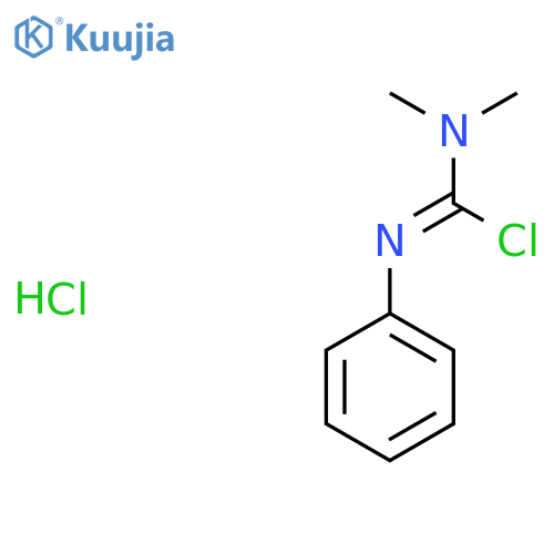 chloro(phenylimino)methyldimethylamine hydrochloride structure
