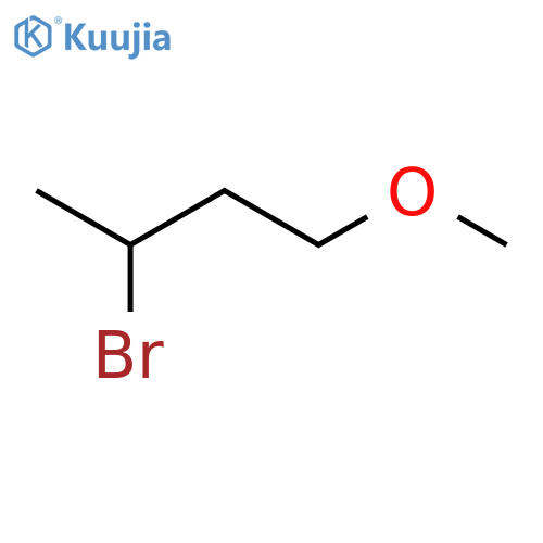 3-bromo-1-methoxybutane structure