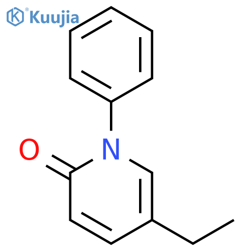 5-ETHYL-1-PHENYL-1H-PYRIDIN-2-ONE structure