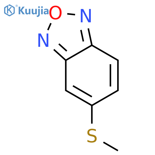2,1,3-Benzoxadiazole, 5-(methylthio)- structure