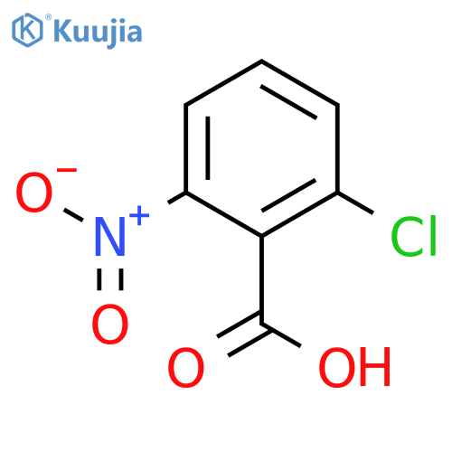 2-chloro-6-nitro-benzoic acid structure