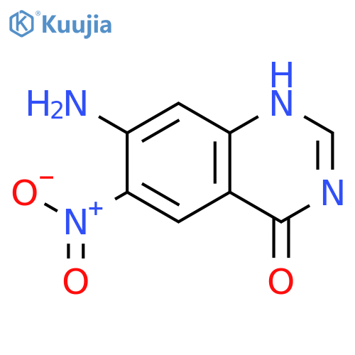 4(1H)-QUINAZOLINONE, 7-AMINO-6-NITRO- structure