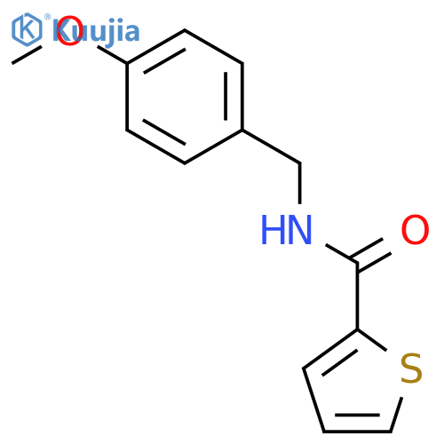 N-(4-methoxybenzyl)thiophene-2-carboxamide structure