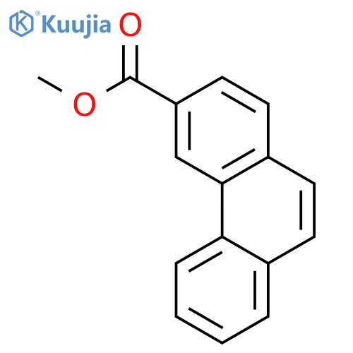 Methyl phenanthrene-3-carboxylate structure