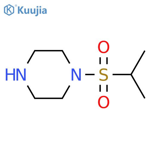 1-(Isopropylsulfonyl)piperazine structure