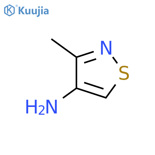 3-Methylisothiazol-4-amine structure