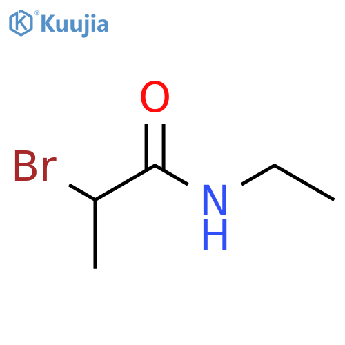 2-Bromo-N-ethylpropanamide structure