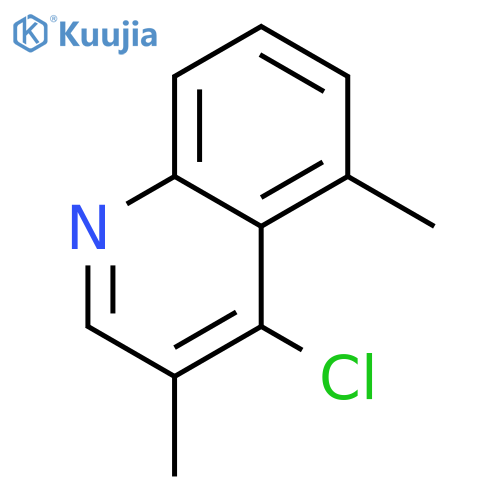 Quinoline,4-chloro-3,5-dimethyl- structure