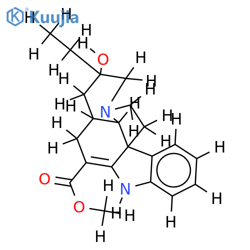7-ethyl-7-hydroxy-2,3-didehydro-20,21-dinor-aspidospermidine-3-carboxylic acid methyl ester structure