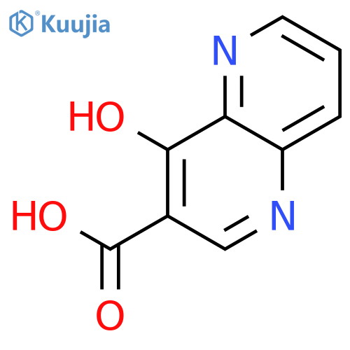 4-Hydroxy-1,5-naphthyridine-3-carboxylic acid structure